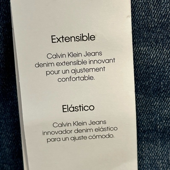 Calvin Klein Jeans Big Boys Slim Straight Distressed 403 Hollis Jeans - size 18 - Picture 12 of 15